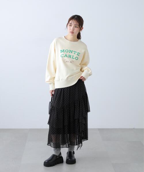 FREE'S MART（フリーズマート）の「◆アソートイレヘムフリルスカート（スカート・レディース・ブラック系その他/ベージュ系その他2/ホワイト系その他・MEDIUM/SMALL）」の9枚目の写真