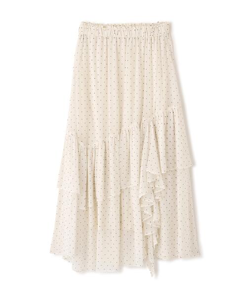 FREE'S MART（フリーズマート）の「◆アソートイレヘムフリルスカート（スカート・レディース・ブラック系その他/ベージュ系その他2/ホワイト系その他・MEDIUM/SMALL）」の13枚目の写真
