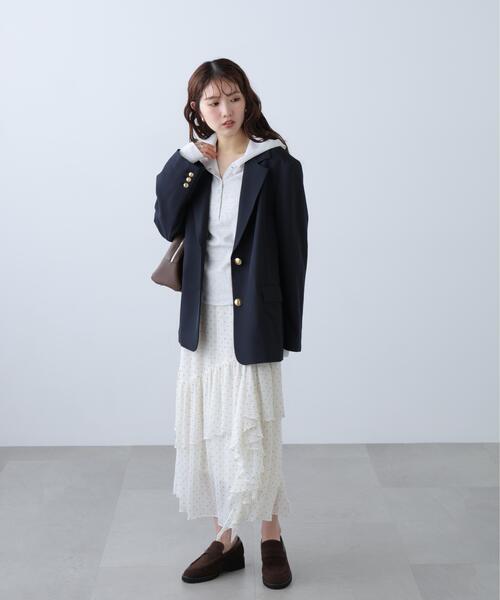 FREE'S MART（フリーズマート）の「◆アソートイレヘムフリルスカート（スカート・レディース・ブラック系その他/ベージュ系その他2/ホワイト系その他・MEDIUM/SMALL）」の21枚目の写真