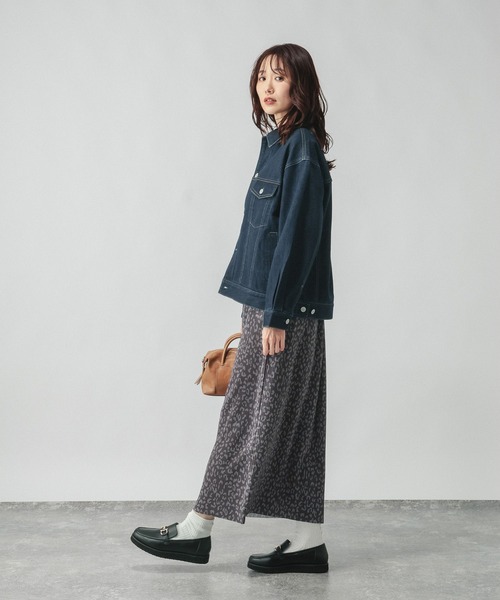 GLOBAL WORK（グローバルワーク）の「セルフカットプリーツナロースカート/638731（スカート・レディース・ライトベージュ/グレー系その他/ブラック/ダークブラウン・REGULAR/SHORT）」の18枚目の写真