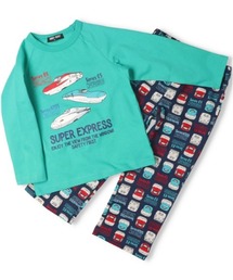 hungry heart（ハングリーハート）の「JR新幹線電車プリント長袖パジャマ（ルームウェア/パジャマ）」