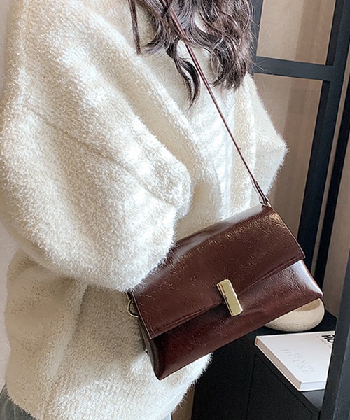 Lace Ladies（レースレディース）の「スクエア ミニ ワンハンドル ショルダー バッグ（ショルダーバッグ・レディース・モカ/レッド/ブラウン/ブラック・FREE）」の18枚目の写真