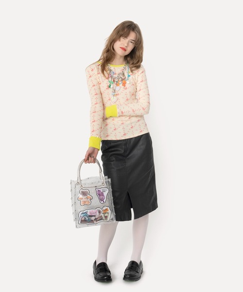 HEY!MrsROSE(ヘイミセスローズ)の「HEY! Mrs ROSE(ヘイ!ミセスローズ)Pockets BAG(トートバッグ・レディース・ピンク/クリア・FREE)」の6枚目の写真