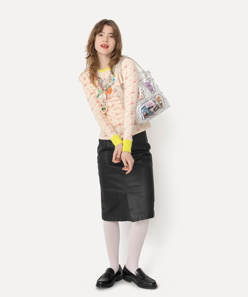 HEY!MrsROSE(ヘイミセスローズ)の「HEY! Mrs ROSE(ヘイ!ミセスローズ)Pockets BAG(トートバッグ・レディース・ピンク/クリア・FREE)」の7枚目の写真