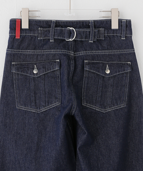 PULP/417EDIFICE（パルプフォーワンセブンエディフィス）の「peachy den / ピーチーデン JOAN JEANS（デニムパンツ・レディース・ブルー・X-SMALL/SMALL）」の4枚目の写真
