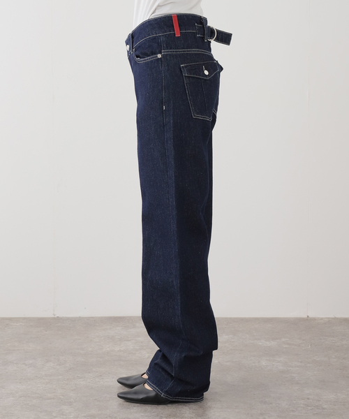 PULP/417EDIFICE（パルプフォーワンセブンエディフィス）の「peachy den / ピーチーデン JOAN JEANS（デニムパンツ・レディース・ブルー・X-SMALL/SMALL）」の14枚目の写真