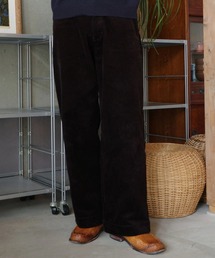 skoool（スクール）の「コーデュロイスラックス／ヒップ刺繍デザイン × コットン100％素材（その他パンツ）」