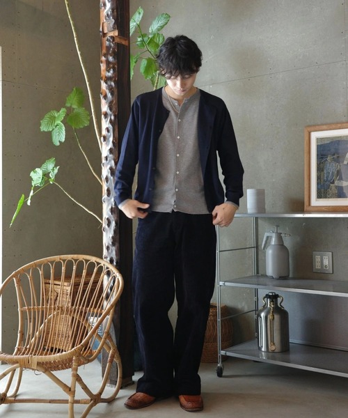 skoool(スクール)の「コーデュロイスラックス/ヒップ刺繍デザイン × コットン100%素材(その他パンツ・メンズ・ネイビー/ブラウン・SMALL/MEDIUM/LARGE)」の12枚目の写真