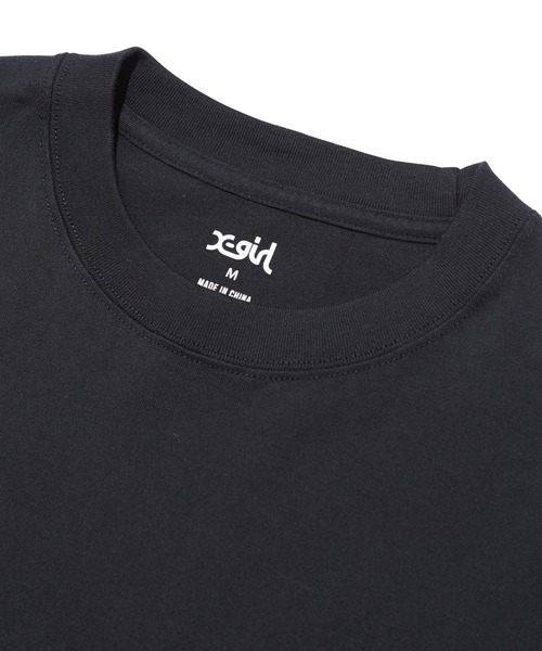 X-girl（エックスガール）の「BUTTERFLY AND LOGO S/S TEE（Tシャツ/カットソー・レディース・ブラック/ホワイト/ブラウン・S/M/L）」の10枚目の写真