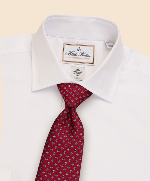 BROOKS BROTHERS(ブルックスブラザーズ)の「ラグジュアリー コットンロイヤルオックスフォード フレンチプラケット ドレスシャツ Regular Fit(ビジネスシャツ・メンズ・ホワイト・14 1/2-31/15 1/2-32/16-33/16 1/2-33/17-34/15-32)」の3枚目の写真