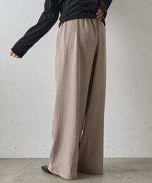 goocy（グーシー）の「【ロングシーズン着用可能！】ストライプツータックパンツ（その他パンツ）」