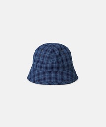 SEAGREEN（シーグリーン）の「SEAGREEN(シーグリーン) INDIGO CHECK HAT（ハット）」