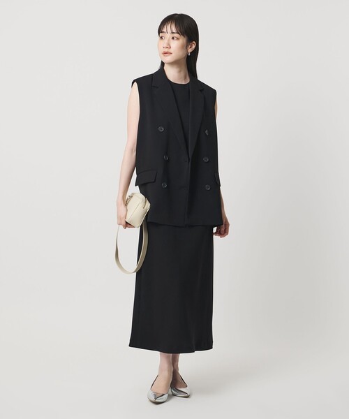 UNITED ARROWS(ユナイテッドアローズ)の「Drapy テーラード ミドル ベスト(ベスト・レディース・ブラック/ネイビー・38/36)」の21枚目の写真