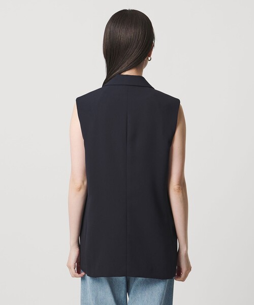 UNITED ARROWS(ユナイテッドアローズ)の「Drapy テーラード ミドル ベスト(ベスト・レディース・ブラック/ネイビー・38/36)」の4枚目の写真