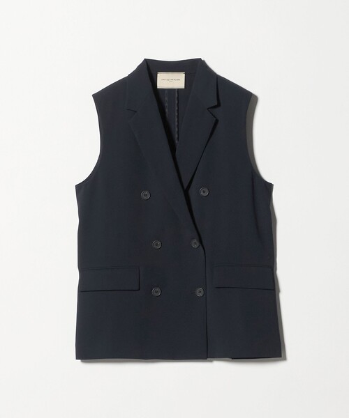 UNITED ARROWS(ユナイテッドアローズ)の「Drapy テーラード ミドル ベスト(ベスト・レディース・ブラック/ネイビー・38/36)」の5枚目の写真