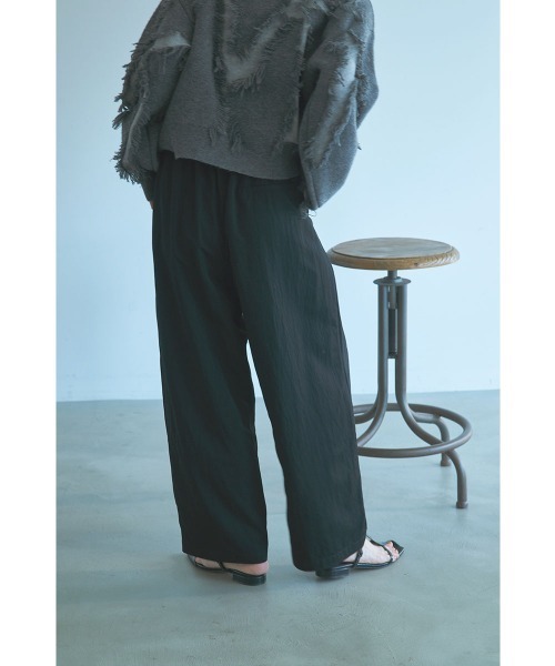 marjour（マージュール）の「ALLDAY SEMI WIDE PANTS（その他パンツ・レディース・モカ/ブラック・M）」の18枚目の写真