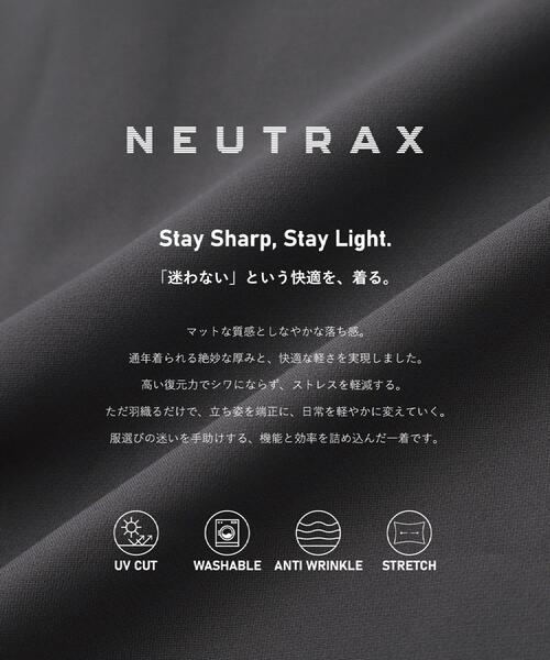 tk.TAKEO KIKUCHI(ティーケータケオキクチ)の「【UVカット/ストレッチ】NEUTRAXシリーズ 長袖シャツ(シャツ/ブラウス・メンズ・グレー/ブラック/ブラウン系その他・03/01/02)」の6枚目の写真