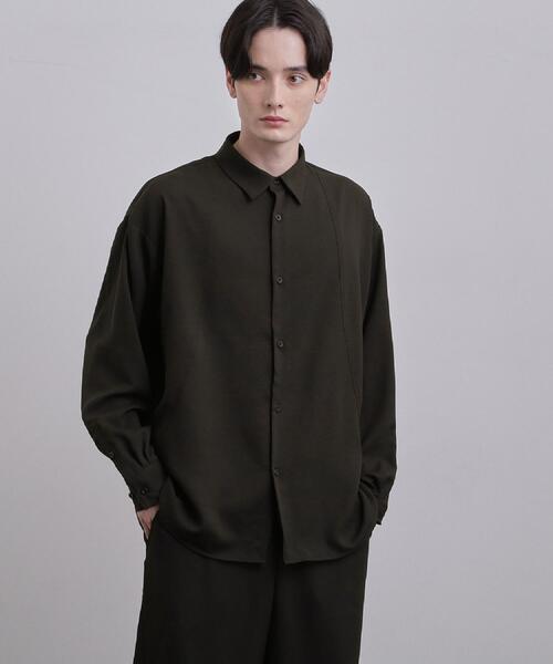 tk.TAKEO KIKUCHI(ティーケータケオキクチ)の「【UVカット/ストレッチ】NEUTRAXシリーズ 長袖シャツ(シャツ/ブラウス・メンズ・グレー/ブラック/ブラウン系その他・03/01/02)」の16枚目の写真