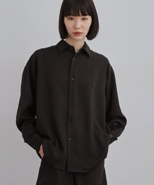 tk.TAKEO KIKUCHI(ティーケータケオキクチ)の「【UVカット/ストレッチ】NEUTRAXシリーズ 長袖シャツ(シャツ/ブラウス・メンズ・グレー/ブラック/ブラウン系その他・03/01/02)」の20枚目の写真