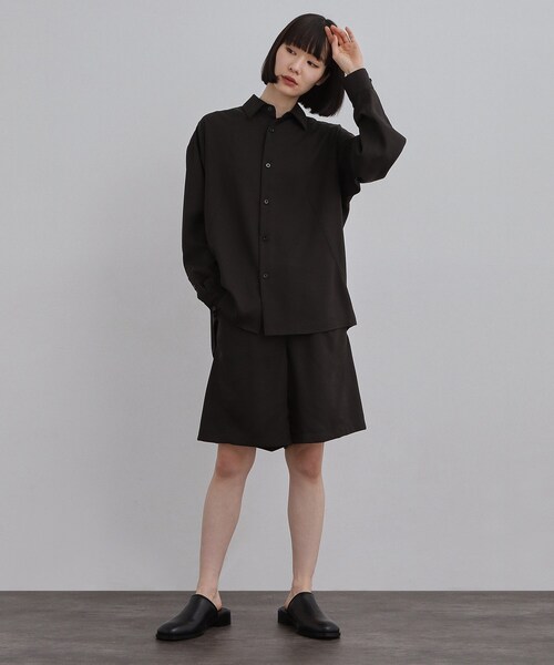 tk.TAKEO KIKUCHI(ティーケータケオキクチ)の「【UVカット/ストレッチ】NEUTRAXシリーズ 長袖シャツ(シャツ/ブラウス・メンズ・グレー/ブラック/ブラウン系その他・03/01/02)」の22枚目の写真