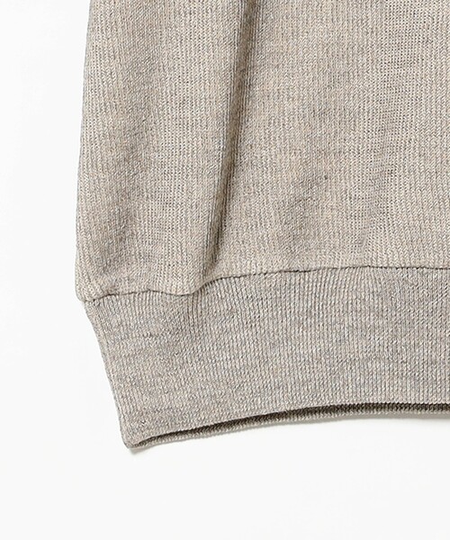 crepuscule(クレプスキュール)の「【別注】crepuscule / Ramie Crew Short Sleeve T-shirt(Tシャツ/カットソー・メンズ・ベージュ/ネイビー・L/XL/M)」の6枚目の写真