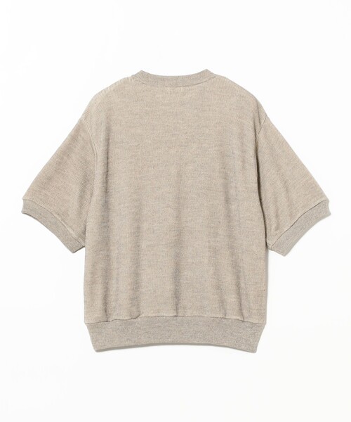 crepuscule(クレプスキュール)の「【別注】crepuscule / Ramie Crew Short Sleeve T-shirt(Tシャツ/カットソー・メンズ・ベージュ/ネイビー・L/XL/M)」の7枚目の写真