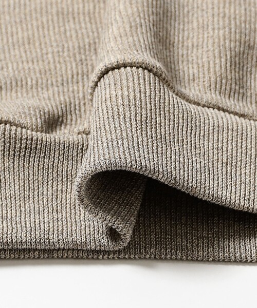 crepuscule(クレプスキュール)の「【別注】crepuscule / Ramie Crew Short Sleeve T-shirt(Tシャツ/カットソー・メンズ・ベージュ/ネイビー・L/XL/M)」の9枚目の写真