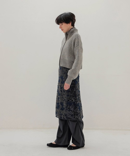 BAUM UND PFERDGARTEN(バウムウンドヘルガーデン)の「BAUM UND PFERDGARTEN / SHANIA(スパンコールレーススカート 24419)(スカート・レディース・ブルー・34)」の7枚目の写真