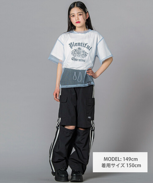 ZIDDY（ジディ）の「コンバーチブルカーゴボトム(130~160cm)（その他パンツ・キッズ・ブラック/ブルー・FREE/130cm/150cm/140cm）」の16枚目の写真