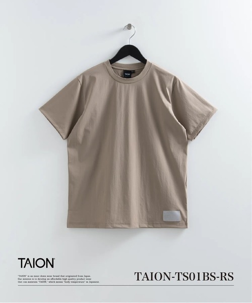 TAION(タイオン)の「【TAION(タイオン)】〈ユニセックス〉ファンクションT UV 接触冷感 抗菌 速乾 ストレッチ Tシャツ-レギュラー(Tシャツ/カットソー・メンズ・ダークネイビー/ホワイト/ライトグレー/チャコール/ブラック/カーキ・XS/S/M/L/XL/2XL)」の5枚目の写真