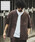 FREAK'S STORE�i�t���[�N�X�X�g�A�j�́uLINEN COTTON V NECK SHIRT/���l���R�b�g�� V�l�b�N �V���c�y�Z�b�g�A�b�v�Ή��z�i�V���c/�u���E�X�j�v�b�u���E��