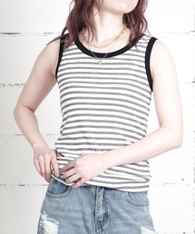 "02"≪Robert P. Miller≫パックT パネルリブ タンクトップ