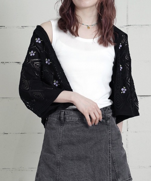 MILLER(ミラー)の「"02"≪Robert P. Miller≫パックT パネルリブ タンクトップ(タンクトップ・レディース・グレー/ブラック×グレー/オフホワイト/ブラック/ホワイト系1/ホワイト×ブラック/スモークピンク/チャコールグレー/ホワイト系2・FREE)」の12枚目の写真
