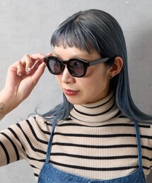 ウェリントンサングラス パデットポーチ付き UVカット