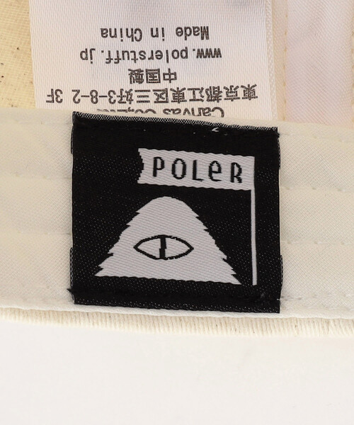 POLeR(ポーラー)の「POLeR/ポーラー EMB BASEBALL CAP ベースボールキャップ(キャップ・メンズ・ベージュ/ナチュラル・ONE SIZE)」の9枚目の写真