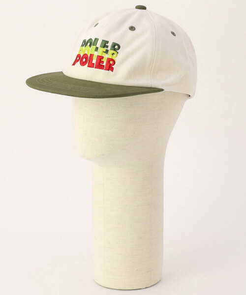 POLeR(ポーラー)の「POLeR/ポーラー EMB BASEBALL CAP ベースボールキャップ(キャップ・メンズ・ベージュ/ナチュラル・ONE SIZE)」の10枚目の写真