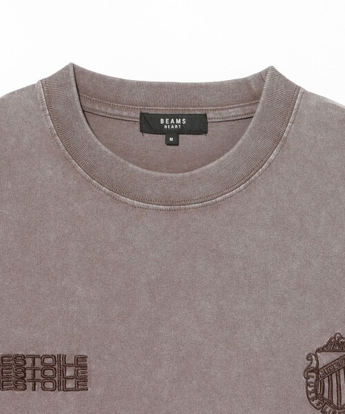 BEAMS HEART(ビームスハート)の「【7/16値下げ】フットボール エンブレム 刺繍 Tシャツ(ユニセックス)(Tシャツ/カットソー・メンズ・ブラウン/ブラック・MEDIUM/LARGE/SMALL)」の11枚目の写真