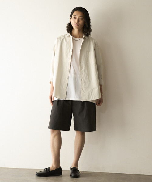 Firsthand(ファーストハンド)の「Firsthand/ファーストハンド チノ バミューダ ショーツ / コットン チノ パンツ(チノパンツ・メンズ・カーキ/チャコールグレー・LARGE/MEDIUM)」の15枚目の写真