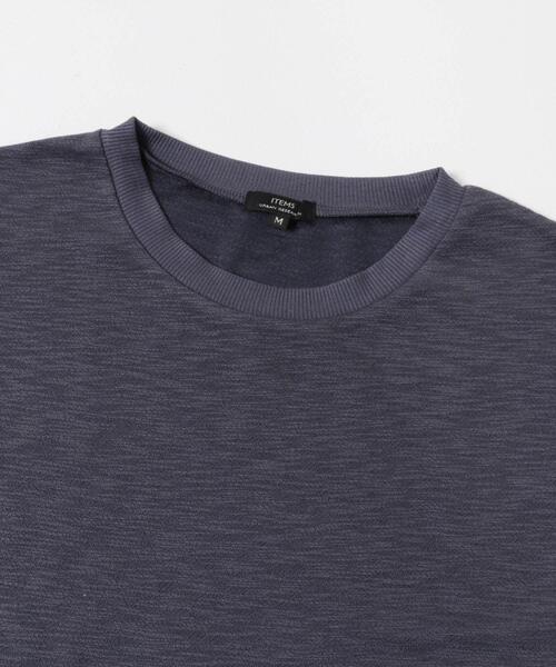 ITEMS URBANRESEARCH(アイテムズ アーバンリサーチ)の「『吸水速乾/UVカット』接触冷感 フェイクレイヤー半袖トップス(Tシャツ/カットソー・メンズ・チャコールグレー/ベージュ系その他/ライトカーキ・LARGE/MEDIUM)」の10枚目の写真