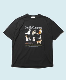 BENCH'S SELECT（ベンチセレクト）の「DOG & CAT PRINT TEE/ドッグ＆キャット Tシャツ ユニセックス（Tシャツ/カットソー）」