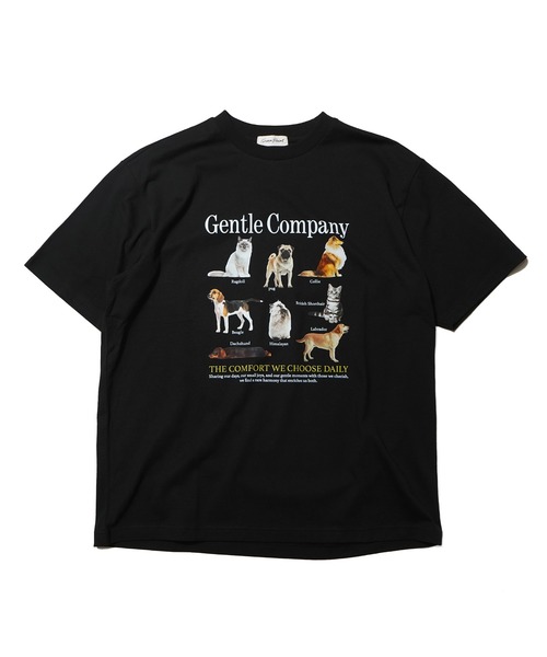 BENCH'S SELECT(ベンチセレクト)の「DOG & CAT PRINT TEE/ドッグ&キャット Tシャツ ユニセックス(Tシャツ/カットソー・メンズ・ホワイト/ブラック・MEDIUM/LARGE)」の8枚目の写真
