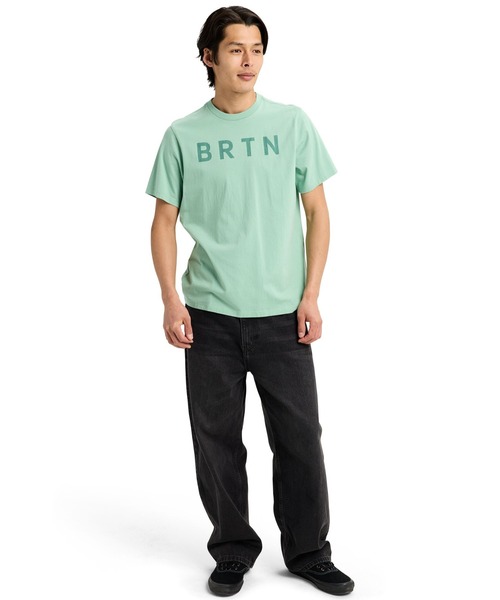 BURTON(バートン)の「BRTN ショートスリーブ Tシャツ(Tシャツ/カットソー・メンズ・ライトグリーン・S/L/M)」の3枚目の写真
