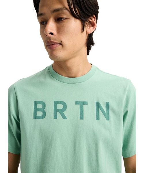 BURTON(バートン)の「BRTN ショートスリーブ Tシャツ(Tシャツ/カットソー・メンズ・ライトグリーン・S/L/M)」の9枚目の写真