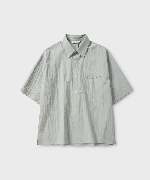 NONBLANK(ノンブランク)の「ネイチャーリングクルハーフスリーブシャツ _ミント(シャツ/ブラウス・メンズ・その他・MEDIUM/LARGE/X-LARGE)」の1枚目の写真