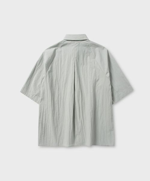 NONBLANK(ノンブランク)の「ネイチャーリングクルハーフスリーブシャツ _ミント(シャツ/ブラウス・メンズ・その他・MEDIUM/LARGE/X-LARGE)」の2枚目の写真