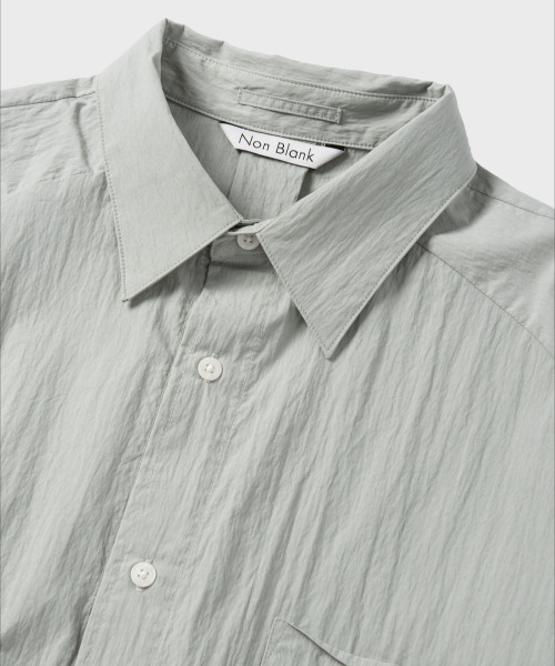 NONBLANK(ノンブランク)の「ネイチャーリングクルハーフスリーブシャツ _ミント(シャツ/ブラウス・メンズ・その他・MEDIUM/LARGE/X-LARGE)」の3枚目の写真