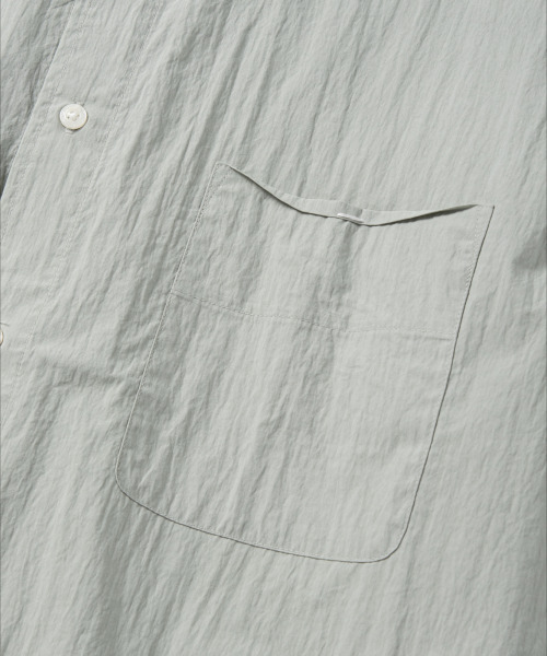 NONBLANK(ノンブランク)の「ネイチャーリングクルハーフスリーブシャツ _ミント(シャツ/ブラウス・メンズ・その他・MEDIUM/LARGE/X-LARGE)」の4枚目の写真