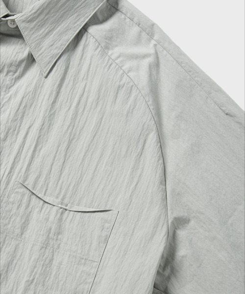 NONBLANK(ノンブランク)の「ネイチャーリングクルハーフスリーブシャツ _ミント(シャツ/ブラウス・メンズ・その他・MEDIUM/LARGE/X-LARGE)」の6枚目の写真