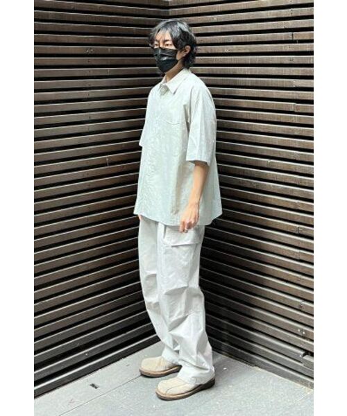 NONBLANK(ノンブランク)の「ネイチャーリングクルハーフスリーブシャツ _ミント(シャツ/ブラウス・メンズ・その他・MEDIUM/LARGE/X-LARGE)」の18枚目の写真