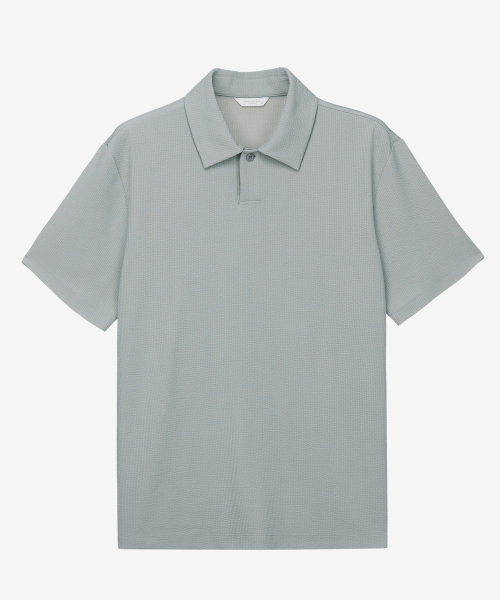 MINDBRIDGE(マインドブリッジ)の「ゴルジカラーTシャツ MYTS3128(ポロシャツ・メンズ・ミント・100/110/95/105)」の3枚目の写真